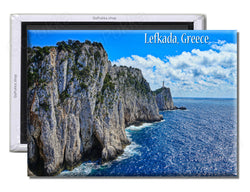 Lefkada Greece - Souvenir Fridge Magnet