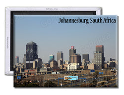 Johannesburg South Africa City Roads - Souvenir Fridge Magnet