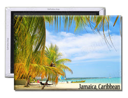 Jamaica Caribbean Beach & Sea - Souvenir Fridge Magnet