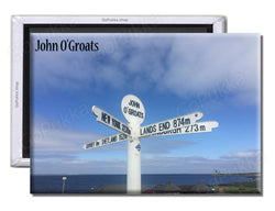 John O'Groats Sign - Souvenir Fridge Magnet