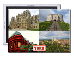 York Yorkshire / England UK – Souvenir Fridge Magnet