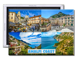 Amalfi Coast Italy - Souvenir Fridge Magnet