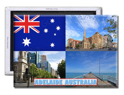 Adelaide Australia - Souvenir Fridge Magnet