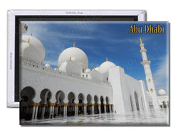 Abu Dhabi Building United Arab Emirates - Souvenir Fridge Magnet