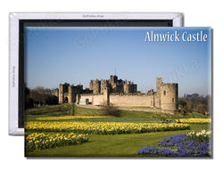 Alnwick Castle England UK - Souvenir Fridge Magnet