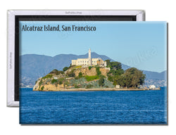 Alcatraz Island San Francisco USA - Souvenir Fridge Magnet