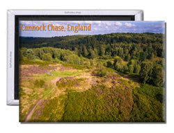 Cannock Chase View England UK - Souvenir Fridge Magnet