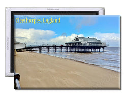 Cleethorpes Pier North England UK - Souvenir Fridge Magnet