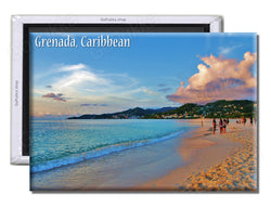 Grenada Caribbean Anse Beach - Souvenir Fridge Magnet