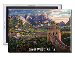 Great Wall Of China, China Mountain View - Souvenir Fridge Magnet