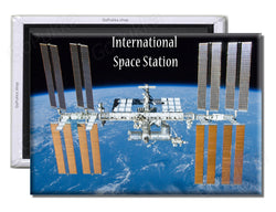 ISS International Space Station, Space - Souvenir Fridge Magnet