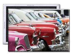 Havana Old Classic Cars Cuba - Souvenir Fridge Magnet