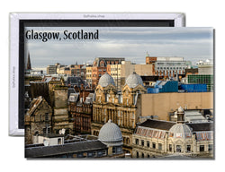 Glasgow Scotland UK Town - Souvenir Fridge Magnet