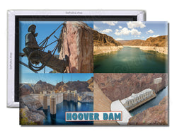 Hoover Dam USA - Souvenir Fridge Magnet