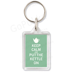 Keep Calm And Put The Kettle On – Keyring