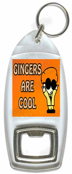 Gingers Are Cool – Bottle Opener Keyring
