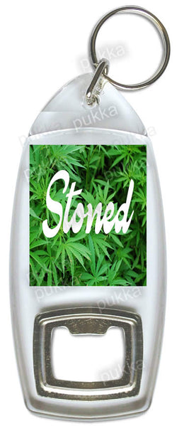 Stoned / Weed Cannabis – Stoner Bottle Opener Keyring