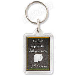 You Don't Appreciate What You Have... – Keyring