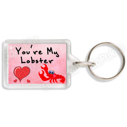 You're My Lobster – Valentines Keyring