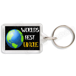 Worlds Best Uncle – Family Keyring