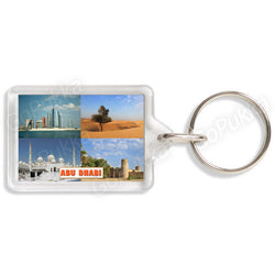 Abu Dhabi United Arab Emirates - Souvenir Keyring