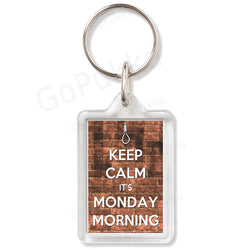 Keep Calm It's Monday Morning – Keyring