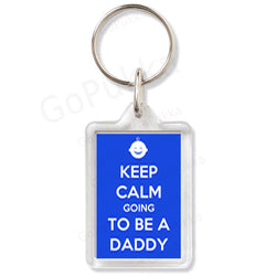 Keep Calm Going To Be A Daddy – Keyring