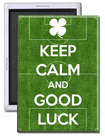 Keep Calm And Good Luck – Fridge Magnet