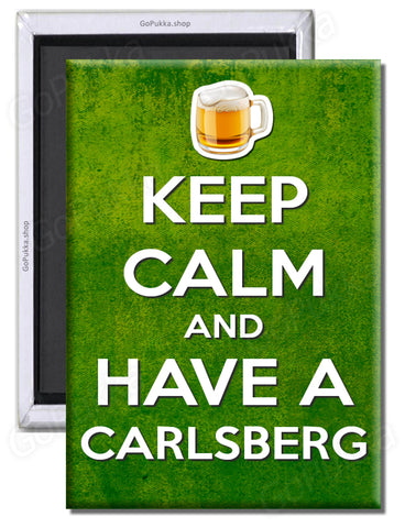 Keep Calm And Have A Carlsberg – Fridge Magnet