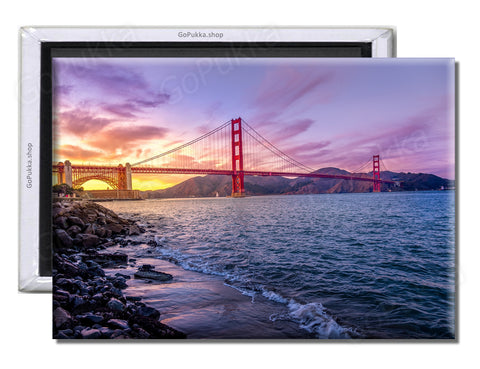 Golden Gate Bridge San Francisco USA – Souvenir Fridge Magnet