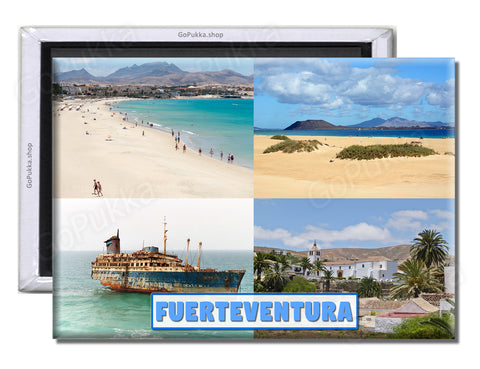 Fuerteventura / Canary Islands – Souvenir Fridge Magnet