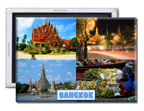 Bangkok Thailand – Souvenir Fridge Magnet