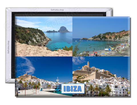 Ibiza Spain – Souvenir Fridge Magnet