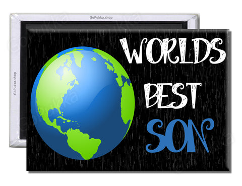 Worlds Best Son – Family Fridge Magnet