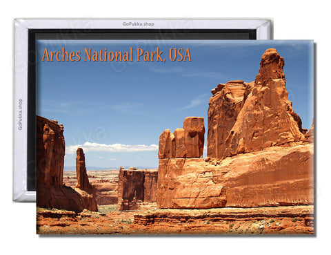 Arches National Park USA - Souvenir Fridge Magnet