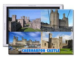 Caernarfom Castle UK Wales - Souvenir Fridge Magnet