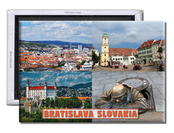 Bratislava Slovakia - Souvenir Fridge Magnet