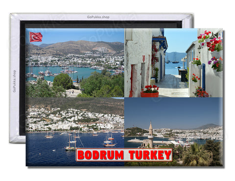 Bodrum Turkey - Souvenir Fridge Magnet