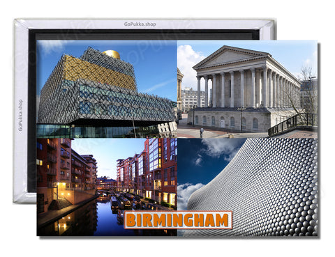 Birmingham City England UK - Souvenir Fridge Magnet