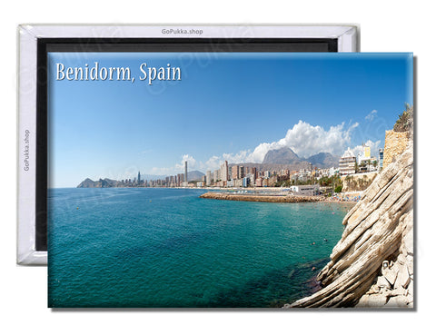 Benidorm Sea Spain - Souvenir Fridge Magnet