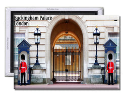 Buckingham Palace Guards England UK - Souvenir Fridge Magnet