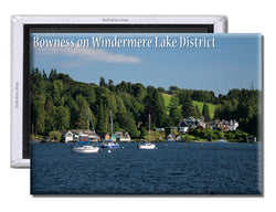 Browness On Windermere Lake District - Souvenir Fridge Magnet