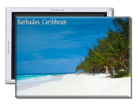 Barbados Caribbean Beach - Souvenir Fridge Magnet