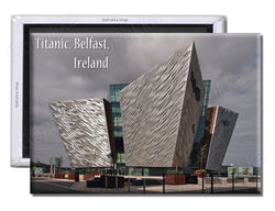 Titanic Belfast Ireland Building - Souvenir Fridge Magnet