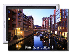 Birmingham Canals UK England - Souvenir Fridge Magnet