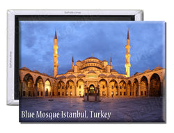 Blue Mosque Istanbul Turkey - Souvenir Fridge Magnet