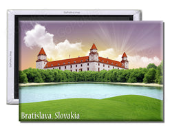 Bratislava Slovakia ART - Souvenir Fridge Magnet