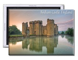 Bodiam Castle England UK - Souvenir Fridge Magnet