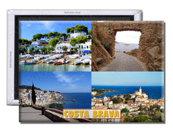 Costa Brava Spain - Souvenir Fridge Magnet