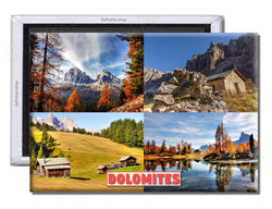 Dolomites Italy - Souvenir Fridge Magnet